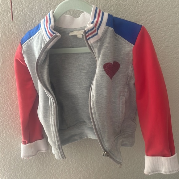 Girls Cotton Sequin Jacket/ Hoodie - Picture 2 of 7